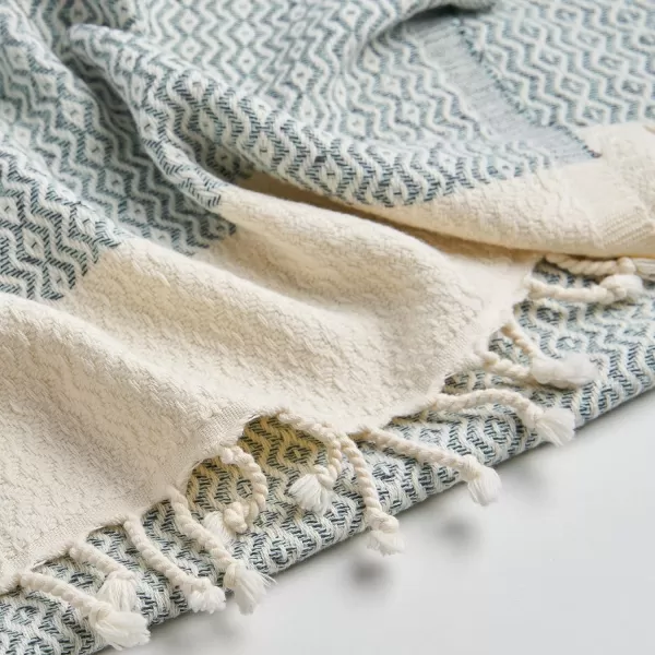 Zeus Original Turkish Hand Towels by Gold CASE  Set of 420x40 100 Cotton Decorative Towel  Bathroom and Kitchen Peshtemal for Hand Face Hair SPA Farmhouse Gym Tea and Dishcloth OrangeAqua Zeus Hand Towel