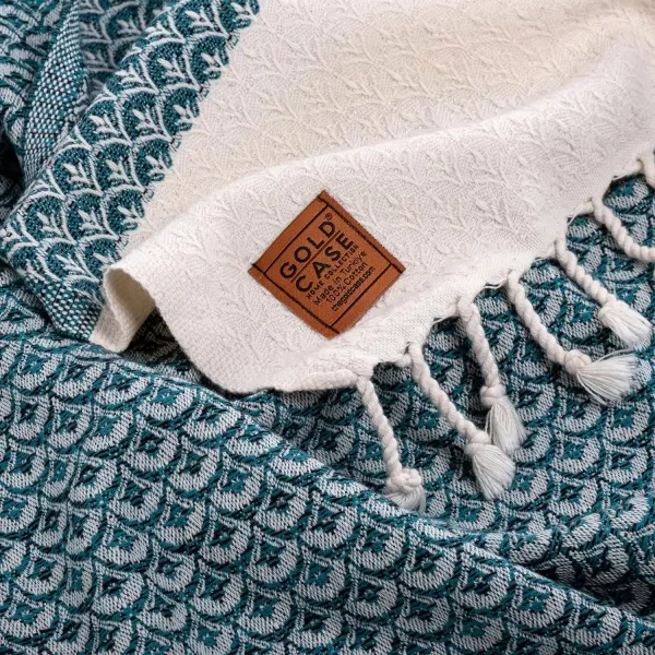 Zeus Original Turkish Hand Towels by Gold CASE  Set of 420x40 100 Cotton Decorative Towel  Bathroom and Kitchen Peshtemal for Hand Face Hair SPA Farmhouse Gym Tea and Dishcloth OrangeTeal Helen Beach Bath Towel