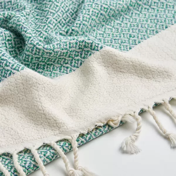 Zeus Original Turkish Hand Towels by Gold CASE  Set of 420x40 100 Cotton Decorative Towel  Bathroom and Kitchen Peshtemal for Hand Face Hair SPA Farmhouse Gym Tea and Dishcloth OrangeGreen Aphrodite Hand Towel