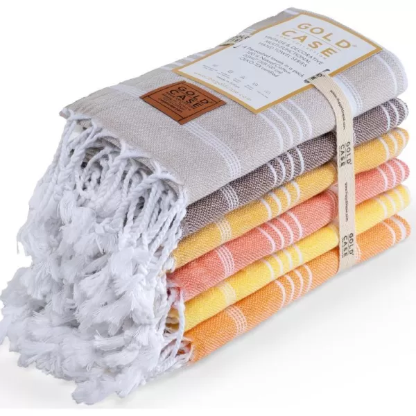 Tones of Yellow Hand Towel Set