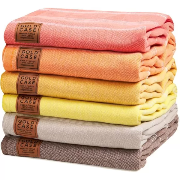Tones of Yellow Beach-Bath Towel Set
