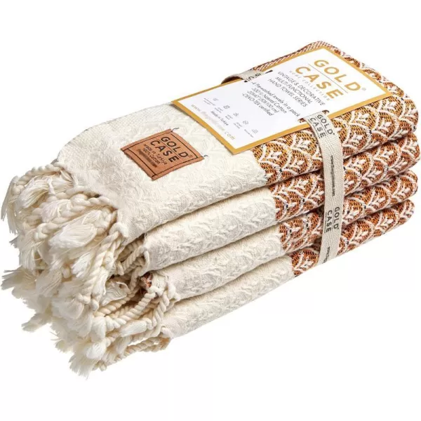 Orange Helen Hand Towel