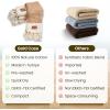 imageGold CASE Turkish Hand Towels for Bathroom Set of 420x40100 Cotton Bathroom Hand Towels  Zeus Towel for Spa Face Tea ampamp Dishcloth  Decorative Cloth  BlackOrange