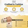 imageGold CASE Turkish Hand Towels for Bathroom Set of 420x40100 Cotton Bathroom Hand Towels  Zeus Towel for Spa Face Tea ampamp Dishcloth  Decorative Cloth  BlackOrange