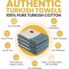 imageGold CASE Turkish Hand Towels for Bathroom Set of 420x40100 Cotton Bathroom Hand Towels  Zeus Towel for Spa Face Tea ampamp Dishcloth  Decorative Cloth  BlackTeal