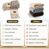 imageGold CASE Turkish Hand Towels for Bathroom Set of 420x40100 Cotton Bathroom Hand Towels  Zeus Towel for Spa Face Tea ampamp Dishcloth  Decorative Cloth  BlackBrown
