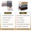 imageGold CASE Turkish Hand Towels for Bathroom Set of 420x40100 Cotton Bathroom Hand Towels  Zeus Towel for Spa Face Tea ampamp Dishcloth  Decorative Cloth  BlackBlack