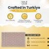 imageGold CASE Turkish Hand Towels for Bathroom Set of 420x40100 Cotton Bathroom Hand Towels  Zeus Towel for Spa Face Tea ampamp Dishcloth  Decorative Cloth  BlackBeige
