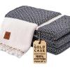 imageGold CASE Turkish Hand Towels for Bathroom Set of 420x40100 Cotton Bathroom Hand Towels  Zeus Towel for Spa Face Tea ampamp Dishcloth  Decorative Cloth  BlackBlack