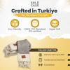 imageGold CASE Turkish Hand Towels for Bathroom Set of 420x40100 Cotton Bathroom Hand Towels  Zeus Towel for Spa Face Tea ampamp Dishcloth  Decorative Cloth  BlackBeige
