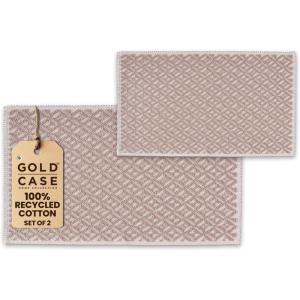 imageGold CASE Turkish Hand Towels for Bathroom Set of 420x40100 Cotton Bathroom Hand Towels  Zeus Towel for Spa Face Tea ampamp Dishcloth  Decorative Cloth  BlackBeige
