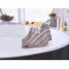 imageGold CASE Turkish Beach Towel  100 Cotton Large Turkish Bath Towels 70 x 38  LYCIA Oversized Quick Dry ampamp Sand Free Beach Towel with Bag  Lightweight Turkish Towels  BeigeBeige Brown