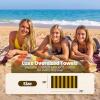 imageGold CASE Turkish Beach Towel  100 Cotton Large Turkish Bath Towels 70 x 38  LYCIA Oversized Quick Dry ampamp Sand Free Beach Towel with Bag  Lightweight Turkish Towels  BeigeOlymposblue