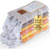 imageGold CASE Turkish Beach Towel  100 Cotton Large Turkish Bath Towels 70 x 38  LYCIA Oversized Quick Dry ampamp Sand Free Beach Towel with Bag  Lightweight Turkish Towels  BeigeTones of Yellow