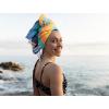 imageGold CASE Turkish Beach Towel  100 Cotton Large Turkish Bath Towels 70 x 38  LYCIA Oversized Quick Dry ampamp Sand Free Beach Towel with Bag  Lightweight Turkish Towels  BeigeOlymposblue