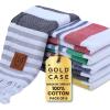 imageGold CASE Turkish Beach Towel  100 Cotton Large Turkish Bath Towels 70 x 38  LYCIA Oversized Quick Dry ampamp Sand Free Beach Towel with Bag  Lightweight Turkish Towels  BeigeOlymposmulticolor2