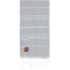 imageGold CASE Turkish Beach Towel  100 Cotton Large Turkish Bath Towels 70 x 38  LYCIA Oversized Quick Dry ampamp Sand Free Beach Towel with Bag  Lightweight Turkish Towels  BeigeGrey