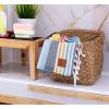 imageGold CASE Turkish Beach Towel  100 Cotton Large Turkish Bath Towels 70 x 38  LYCIA Oversized Quick Dry ampamp Sand Free Beach Towel with Bag  Lightweight Turkish Towels  BeigeOlymposmulticolor2