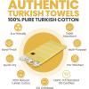 imageGold CASE Turkish Beach Towel  100 Cotton Large Turkish Bath Towels 70 x 38  LYCIA Oversized Quick Dry ampamp Sand Free Beach Towel with Bag  Lightweight Turkish Towels  BeigeYellow