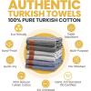 imageGold CASE Turkish Beach Towel  100 Cotton Large Turkish Bath Towels 70 x 38  LYCIA Oversized Quick Dry ampamp Sand Free Beach Towel with Bag  Lightweight Turkish Towels  BeigeMulti Dark