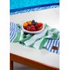 imageGold CASE Turkish Beach Towel  100 Cotton Large Turkish Bath Towels 70 x 38  LYCIA Oversized Quick Dry ampamp Sand Free Beach Towel with Bag  Lightweight Turkish Towels  BeigeOlymposblue