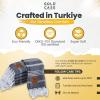 imageGold CASE Turkish Beach Towel  100 Cotton Large Turkish Bath Towels 70 x 38  LYCIA Oversized Quick Dry ampamp Sand Free Beach Towel with Bag  Lightweight Turkish Towels  BeigeBlack