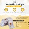 imageGold CASE Turkish Beach Towel  100 Cotton Large Turkish Bath Towels 70 x 38  LYCIA Oversized Quick Dry ampamp Sand Free Beach Towel with Bag  Lightweight Turkish Towels  BeigeBeige Brown