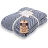 imageGold Case Throw Blanket for Couch  100 Recycled Turkish Cotton Blankets ampamp Throws  Elegant Decorative Throw Blankets for Living Room Sofa  Woven Throws for Couch  Black  60x80Elegant Navy Blue
