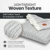 imageGold Case Throw Blanket for Couch  100 Recycled Turkish Cotton Blankets ampamp Throws  Elegant Decorative Throw Blankets for Living Room Sofa  Woven Throws for Couch  Black  60x80Vintage Grey