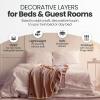 imageGold Case Throw Blanket for Couch  100 Recycled Turkish Cotton Blankets ampamp Throws  Elegant Decorative Throw Blankets for Living Room Sofa  Woven Throws for Couch  Black  60x80Vintage Beige