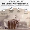 imageGold Case Throw Blanket for Couch  100 Recycled Turkish Cotton Blankets ampamp Throws  Elegant Decorative Throw Blankets for Living Room Sofa  Woven Throws for Couch  Black  60x80Elegant Beige