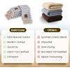 imageGold CASE Turkish Beach Towel  100 Cotton Large Turkish Bath Towels with Bag 71 x 40  MYRA Oversized Quick Dry ampamp Sand Free Towels  Lightweight Peshtemal  AquaGrey