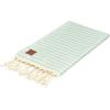 imageGold CASE Turkish Beach Towel  100 Cotton Large Turkish Bath Towels with Bag 71 x 40  MYRA Oversized Quick Dry ampamp Sand Free Towels  Lightweight Peshtemal  AquaTones of Green