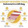imageGold CASE Turkish Beach Towel  100 Cotton Large Turkish Bath Towels with Bag 71 x 40  MYRA Oversized Quick Dry ampamp Sand Free Towels  Lightweight Peshtemal  AquaOlymyra Red