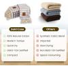 imageGold CASE Turkish Beach Towel  100 Cotton Large Turkish Bath Towels with Bag 71 x 40  MYRA Oversized Quick Dry ampamp Sand Free Towels  Lightweight Peshtemal  AquaBeige Brown