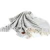 imageGold CASE Turkish Beach Towel  100 Cotton Large Turkish Bath Towels with Bag 71 x 40  MYRA Oversized Quick Dry ampamp Sand Free Towels  Lightweight Peshtemal  AquaGrey