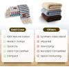 imageGold CASE Turkish Beach Towel  100 Cotton Large Turkish Bath Towels with Bag 71 x 40  MYRA Oversized Quick Dry ampamp Sand Free Towels  Lightweight Peshtemal  AquaMulti1