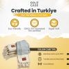 image:imageGold CASE Turkish Hand Towels for Bathroom Set of 4  20 x 40  100 Cotton Bathroom Towels  Aphrodite Kitchen Small Towel for Spa Face Tea amp Dishcloth  Decorative Patterned Weave  SalmonAqua