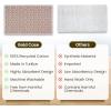 image:imageGold CASE Turkish Hand Towels for Bathroom Set of 4  20 x 40  100 Cotton Bathroom Towels  Aphrodite Kitchen Small Towel for Spa Face Tea amp Dishcloth  Decorative Patterned Weave  SalmonBeige