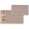 image:imageGold CASE Turkish Hand Towels for Bathroom Set of 4  20 x 40  100 Cotton Bathroom Towels  Aphrodite Kitchen Small Towel for Spa Face Tea amp Dishcloth  Decorative Patterned Weave  SalmonBeige