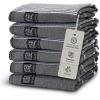 image:imageGold Case Hera Turkish Beach Towels Set of 667x37 Inch Oversized Sand Free Quick Dry Pool Towels Made in Trkiye  BlackBlack
