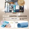 image:imageGold Case Hera Turkish Beach Towels Set of 667x37 Inch Oversized Sand Free Quick Dry Pool Towels Made in Trkiye  BlackMulti2