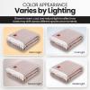 image:imageGold CASE Throw Blanket for Couch  100 Recycled Cotton  Retro Throw Blankets for Living Room Bed amp Outdoor  Decorative Boho Blankets amp Throws  Soft Couch Drape  Grey 60x80Retro Beige
