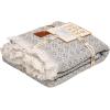 image:imageGold CASE Throw Blanket for Couch  100 Recycled Cotton  Retro Throw Blankets for Living Room Bed amp Outdoor  Decorative Boho Blankets amp Throws  Soft Couch Drape  Grey 60x80Retro Grey
