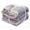 image:imageGold CASE Throw Blanket for Couch  100 Recycled Cotton  Retro Throw Blankets for Living Room Bed amp Outdoor  Decorative Boho Blankets amp Throws  Soft Couch Drape  Grey 60x80Vintage Navy Blue