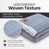 image:imageGold CASE Throw Blanket for Couch  100 Recycled Cotton  Retro Throw Blankets for Living Room Bed amp Outdoor  Decorative Boho Blankets amp Throws  Soft Couch Drape  Grey 60x80Vintage Navy Blue