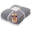 image:imageGold CASE Throw Blanket for Couch  100 Recycled Cotton  Retro Throw Blankets for Living Room Bed amp Outdoor  Decorative Boho Blankets amp Throws  Soft Couch Drape  Grey 60x80Vintage Black