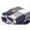 image:imageGold CASE Throw Blanket for Couch  100 Recycled Cotton  Retro Throw Blankets for Living Room Bed amp Outdoor  Decorative Boho Blankets amp Throws  Soft Couch Drape  Grey 60x80Vintage Buffalo Black