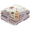 image:imageGold CASE Throw Blanket for Couch  100 Recycled Cotton  Retro Throw Blankets for Living Room Bed amp Outdoor  Decorative Boho Blankets amp Throws  Soft Couch Drape  Grey 60x80Vintage Beige
