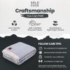 image:imageGold CASE Throw Blanket for Couch  100 Recycled Cotton  Retro Throw Blankets for Living Room Bed amp Outdoor  Decorative Boho Blankets amp Throws  Soft Couch Drape  Grey 60x80Elegant Grey